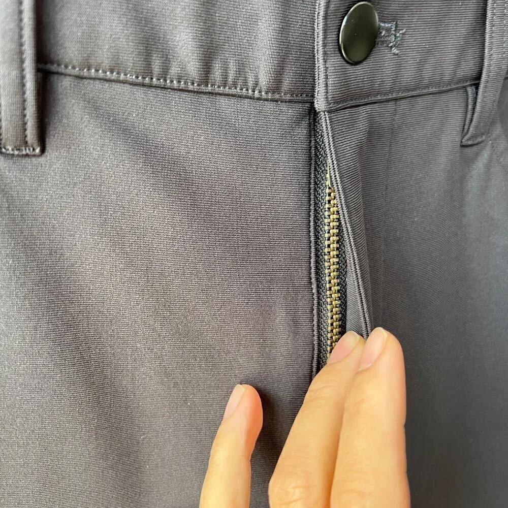 Lululemon Slim Warpstreme ABC pants(custom prints) , black, Size 33 B130